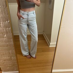 Massimo Dutti Light Wash Women's Flare Jeans